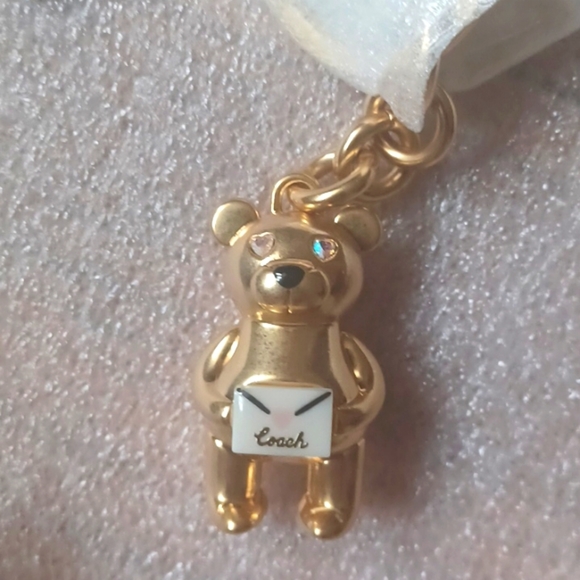 COACH®  Valentine's Day Bear Bag Charm